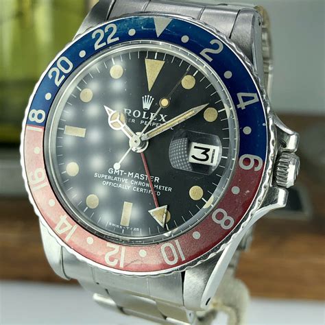 rolex gmt master ceramic bezel|vintage rolex 1675 gmt master.